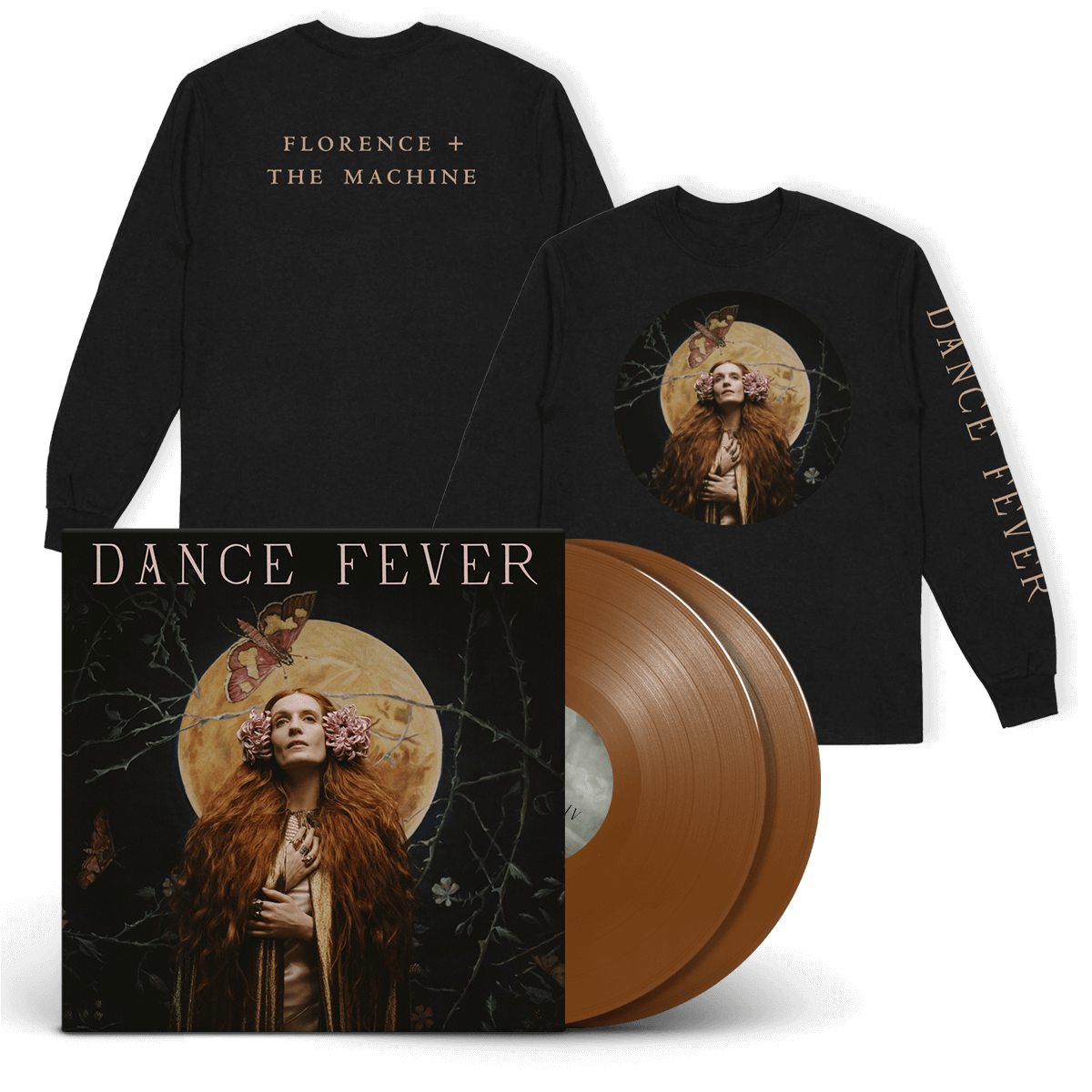 Florence + the Machine Dance Fever Exclusive 2LP + Long Sleeve Bundle 39076