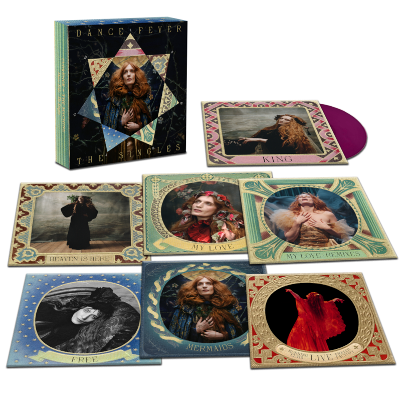 Dance Fever - The Singles von Florence + the Machine - Exclusive 7" Singles Deluxe Boxset jetzt im Florence and the Machine Store
