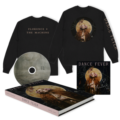 Dance Fever by Florence + the Machine - Deluxe CD + Long Sleeve  + Signed Card Bundle - shop now at Florence and the Machine store