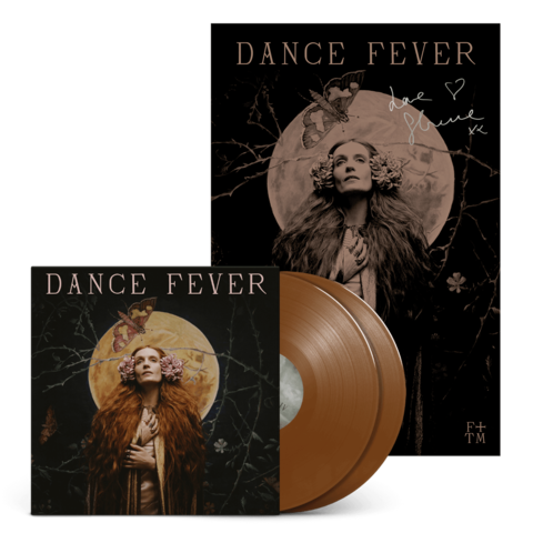 Dance Fever by Florence + the Machine - Exclusive Brown LP + Signed Poster - shop now at Florence and the Machine store