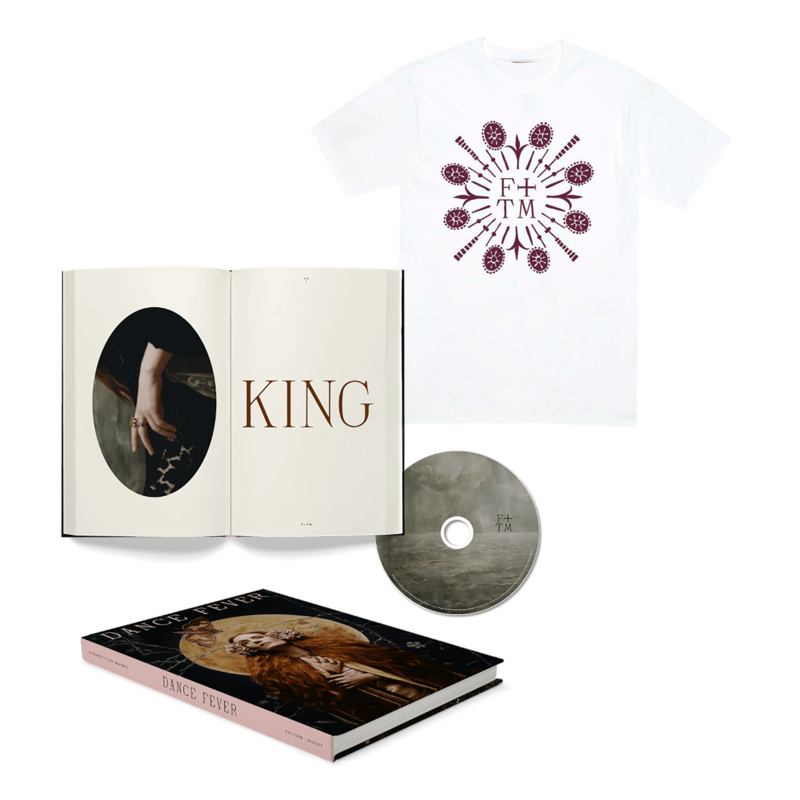 Dance Fever von Florence + the Machine - Deluxe CD + Monogram T-Shirt jetzt im Florence and the Machine Store