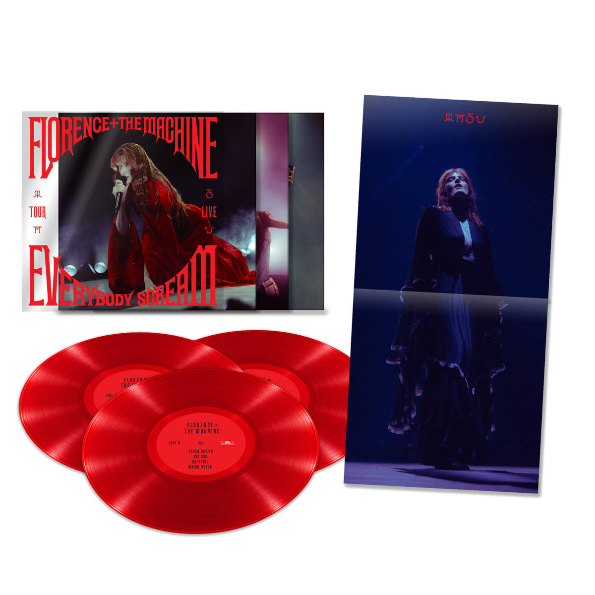 Florence + the Machine Everybody Scream Tour Live Store Exclusive 3LP 464699